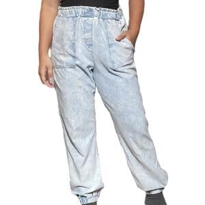 Blank NYC Light Acid Wash pull on Jogger M Medium